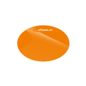 Hochwertige Tiefkühl-Aufkleber oval (oval konturgeschnitten)